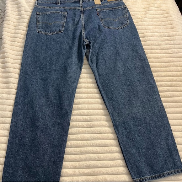 Levi's Relaxed Fit Blue Jeans big and tall new with tags 44/32 -#8 - Picture 2 of 7
